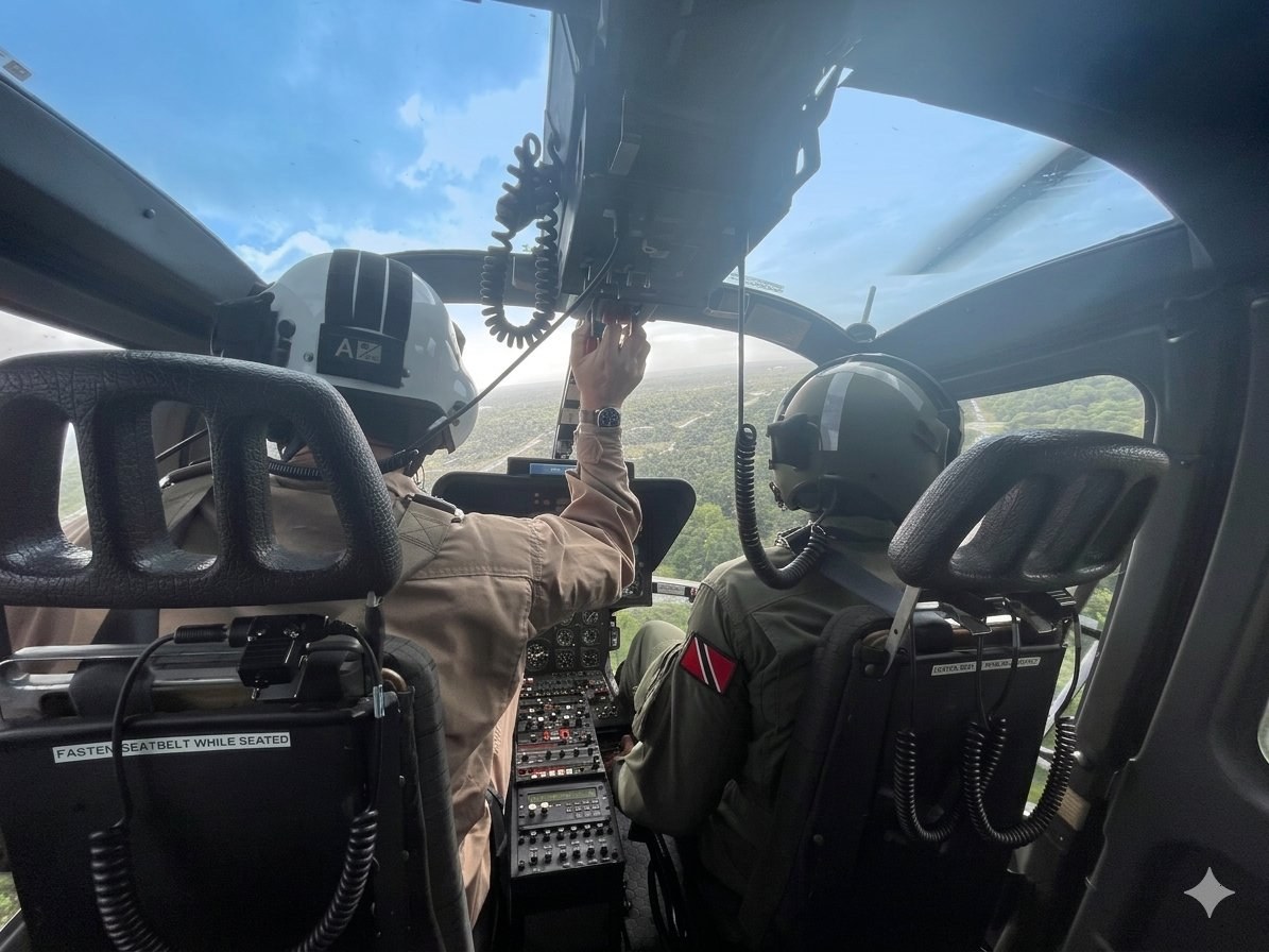 TTAG Training 2023 — in-flight instruction